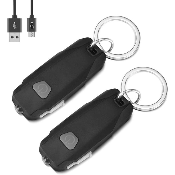 LED Tough Quality Pocket Lightweight Torch Light Keyring Batteries Included